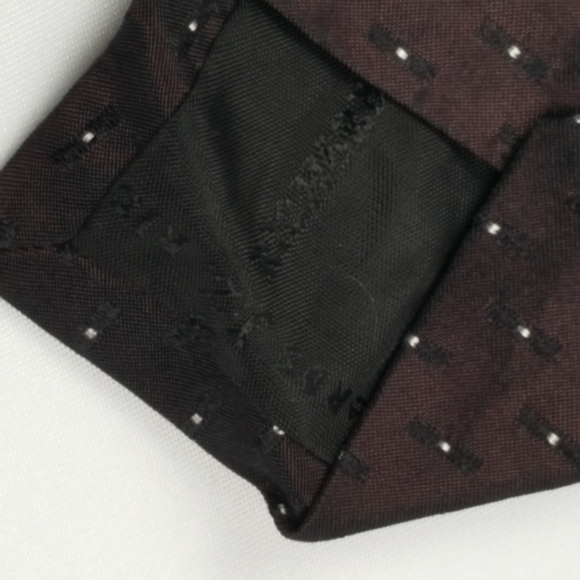 J. Z. RICHARDS Black Hamdmade Executive Silk Tie - Picture 7 of 7